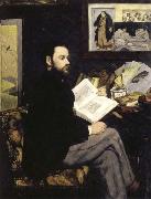 Edouard Manet, Portrait of Emile Zola